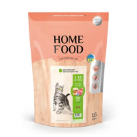 Сухий корм для кошенят Home Food Kitten 1,6 кг - ягнятина з рисом Сухий корм для кошенят Home Food Kitten 1,6 кг - ягнятина з рисом