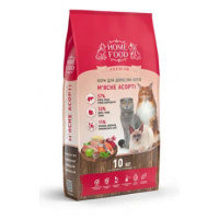 Сухий корм Home Food для котів 10 кг - м'ясне асорті ( ціна за 1 кг)