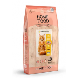 Сухий корм для котів Home Food Adult Large Breed 10 кг - індичка та креветки ( ціна за 1 кг)
