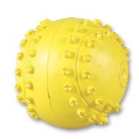 Іграшка для собак м'яч - свистокTommi 6 см - жовтий Іграшка для собак м'яч - свистокTommi 6 см - жовтий