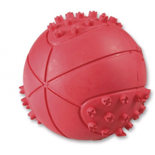 Іграшка для собак м'яч свисток Tommi 6 см - червоний