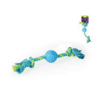 Іграшка для собак канат з м'ячем Tommi 29 см