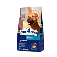 КЛУБ 2 кг СОБАКИ ВСІ ПОРОДИ/ЯГНЯ РИС 09566