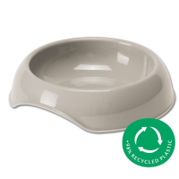 Миска для котів та собак Tommi  пластикова 200 мл - сіра