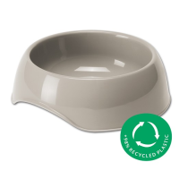 Миска для собак та котів пластикова Tommi 700  мл - сіра