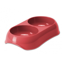  Миска подвійна пластик 200 мл 