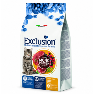 Сухий корм для котів Exclusion Mediterraneo Monoprotein Adult Beef з яловичиною, 300 г Сухий корм для котів Exclusion Mediterraneo Monoprotein Adult Beef з яловичиною, 300 г