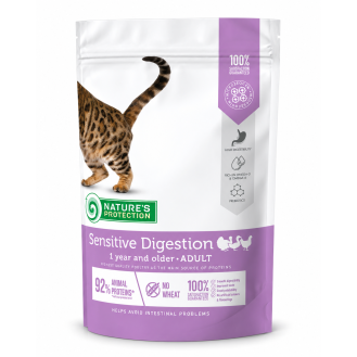 Сухий корм для котів Nature’s Protection Sensitive Digestion Adult з птицею, 400 г