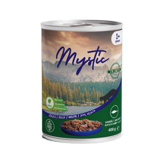 Вологий корм Mystic для котів шматочки анчоуса в желе 400г Вологий корм Mystic для котів шматочки анчоуса в желе 400г