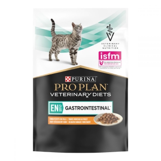 Вологий корм для кошенят і дорослих котів Purina Pro Plan Veterinary Diets EN St/Ox Gastrointestinal з куркою, 85 г Вологий корм для кошенят і дорослих котів Purina Pro Plan Veterinary Diets EN St/Ox Gastrointestinal з куркою, 85 г