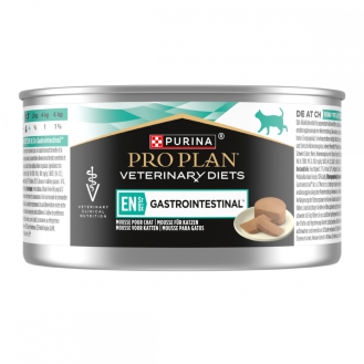 Вологий дієтичний корм для кошенят і дорослих котів Purina Pro Plan Veterinary Diets EN Gastrointestinal для підтримки травлення та відновлення, 195 г