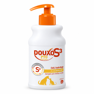 DOUXO S3 PYO — дерматологічний шампунь для собак і котів, 200 мл