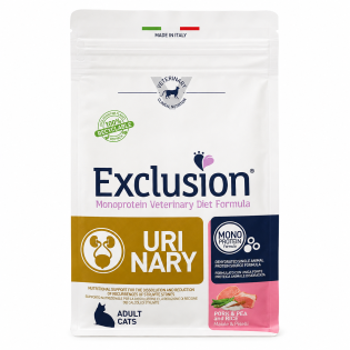 Сухий корм для котів Exclusion Monoprotein Veterinary Diet Urinary зі свининою, горохом і рисом, 300 г Сухий корм для котів Exclusion Monoprotein Veterinary Diet Urinary зі свининою, горохом і рисом, 300 г