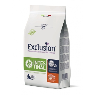 Сухий корм для котів Exclusion Monoprotein Veterinary Diet Formula Intestinal Pork & Rice, 300 г Сухий корм для котів Exclusion Monoprotein Veterinary Diet Formula Intestinal Pork & Rice, 300 г