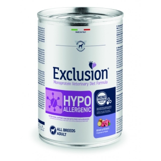 Вологий корм для собак Exclusion Monoprotein Veterinary Diet Formula Hypoallergenic Boar & Potato All Breeds, 400 г