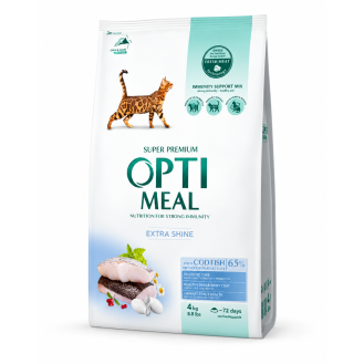 Сухий корм для котів Optimeal Adult Cat з тріскою, 1 кг (на вагу) Сухий корм для котів Optimeal Adult Cat з тріскою, 1 кг (на вагу)