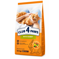 Сухий корм для котів Club 4 Paws Premium з кроликом, 1 кг (на вагу)