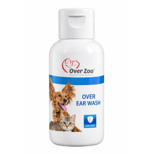 Краплі для очищення вух собак і котів Over Zoo Ear Wash, 50 мл