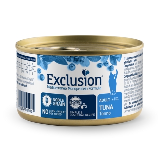 Вологий корм для котів Exclusion Adult Cat Tuna з тунцем, 85 г Вологий корм для котів Exclusion Adult Cat Tuna з тунцем, 85 г