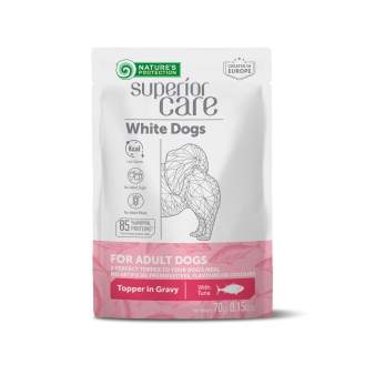 Вологий корм для собак Nature's Protection Superior Care White Dogs Adult All Breeds з тунцем, 70 г