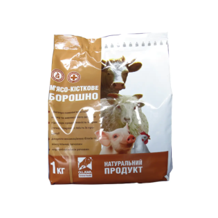 М’ясо-кісткове борошно O.L.KAR кормова добавка для тварин, 1 кг