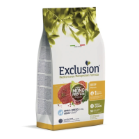 Сухий корм для собак малих порід Exclusion Mediterraneo Adult Small Breed з яловичиною, 2 кг