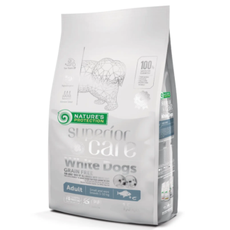 Сухий корм для собак Nature's Protection Superior Care White Dogs Grain Free з білою рибою, 1,5 кг