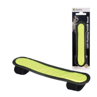 Світлодіоний  ремінь безпеки на нашийник Tommi - зелений