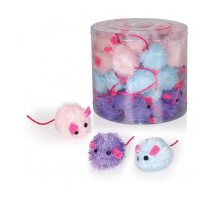 Іграшка для котів мишка - бахрома Tommi 5см (60шт) (ціна за 1шт)