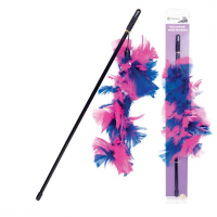 Іграшка для котів вудка з пір'ям Tommi