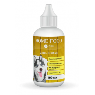 Home Food Олія для собак сезам 100 мл