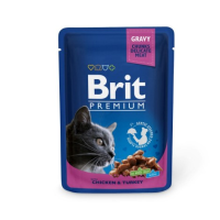 Корм Brit Premium консерва для котів курка/індичка 100г Корм Brit Premium консерва для котів курка/індичка 100г