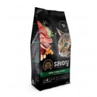 КОРМ SAVORI д/котів гурманів індичка/ качка 400г 30044