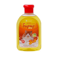Шампунь Бар'єр Протипаразитарний 3в1 довгошерстних котів 300 мл