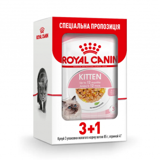 Роял Канін 85 г Kitten Instinctive Jelly  (3+1) 