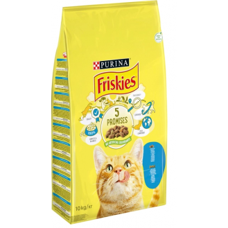 Friskies 10 кг лосось/овочі (ціна за 1кг)
