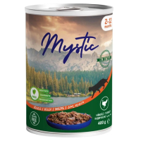 Вологий корм Mystic для кошенят шматочки індички в желе 400г