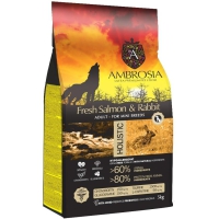 Сухий корм Ambrosia Grain Free Sensitive для дорослих собак малих порід з чутливим травленням кролик та лосось 5 кг Сухий корм Ambrosia Grain Free Sensitive для дорослих собак малих порід з чутливим травленням кролик та лосось 5 кг