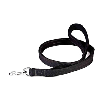 Повідець нейлоновий з 2 ручками посилений Kareline Keeper Active 2,5см 2,5м чорний Повідець нейлоновий з 2 ручками посилений Kareline Keeper Active 2,5см 2,5м чорний