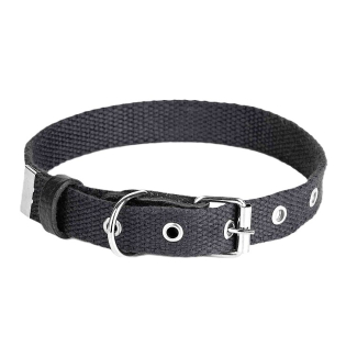 Нашийник брезент Kareline Practic 35мм чорний