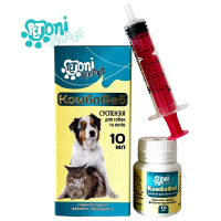Суспензія для собак та котів  проти гельмінтів Комбофеб Petoni Planet 10 мл