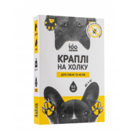 100 лапок краплі інсектоакарицидні для собак та котів 0,5-4 кг (1піпетка) 100 лапок краплі інсектоакарицидні для собак та котів 0,5-4 кг (1піпетка)