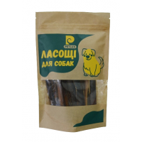 Ласощі для собак PETLUX натуральні - шкіра сарни Ласощі для собак PETLUX натуральні - шкіра сарни