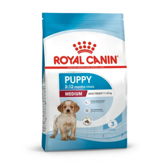 Сухий корм для цуценят середніх порід Royal Canin Medium Puppy до 12 місяців 1кг
