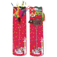 Іграшка для кота на пружинці Tatrapet 23 см (ціна за 1шт)