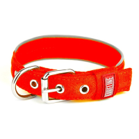 Нашийник Keeper Active нейлоновий посилений 2,5см червоний