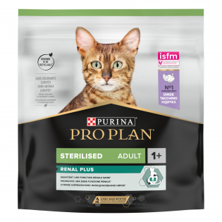 Сухий корм для стерилізованих котів Purina Pro Plan Sterilised з індичкою, 400 г Сухий корм для стерилізованих котів Purina Pro Plan Sterilised з індичкою, 400 г
