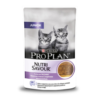 Вологий корм для кішок Purina Pro Plan Junior 85г - індичка
