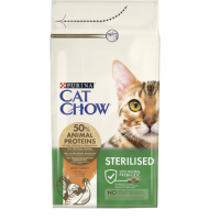 КЕТ ЧАУ 1,5 кг кастрован/стериліз. коти курка  33396