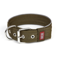 Нашийник Keeper Active нейлоновий посилений 4см хакі